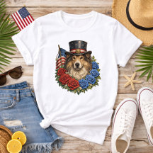 Ilustración de Collie de la Libertad