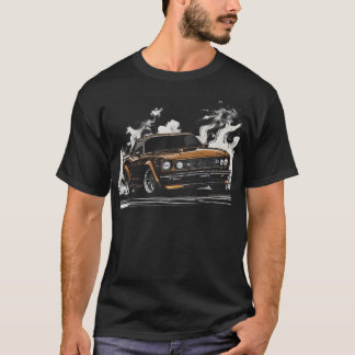 Camiseta Ilustracion de conducción de coches