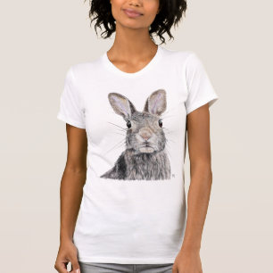 Camiseta Ilustración de conejo