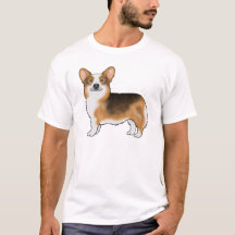Ilustración de Corgi Galés de Pembroke Cabeza Roja