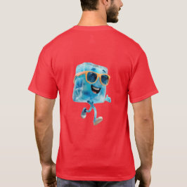 Camiseta Ilustración de cubo de hielo de fiesta