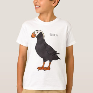 Camiseta Ilustración de dibujos animados de frailecillo cre