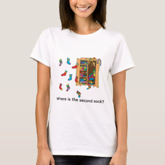 Camiseta Ilustración de dibujos animados: ¿Dónde está el se