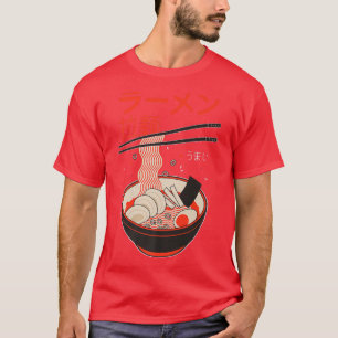 Camiseta Ilustracion de diseño de arte kanji de la sopa jap