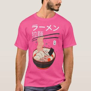 Camiseta Ilustracion de diseño de arte kanji de la sopa jap