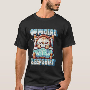 Camiseta Ilustracion de duelo de búho lindo oficial Shir