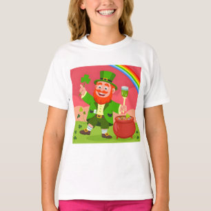 Camiseta Ilustración de duende del día de San Patricio