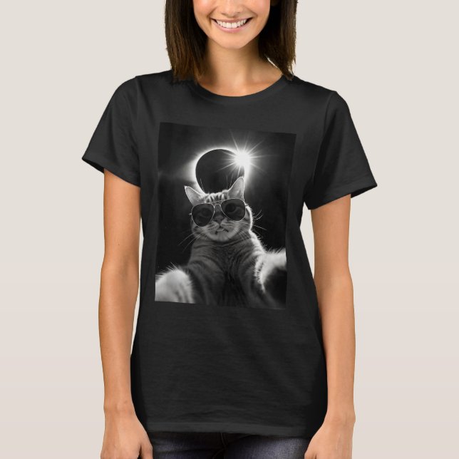 Camiseta Ilustración de Eclipse Solar Total Eclipse Solar (Anverso)