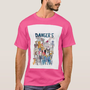 Camiseta Ilustracion de equipo de Danger 5 S01