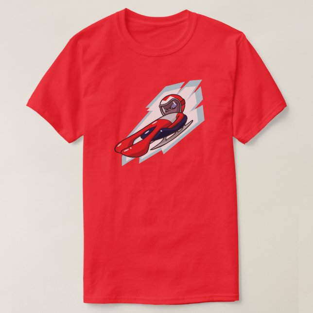 Camiseta Ilustracion de estilo Luge Anime de los Juegos de  (Diseño del anverso)