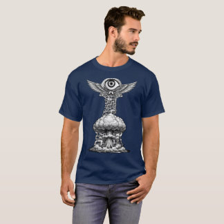 Camiseta Ilustración de explosión cerebral Ghettoblaster