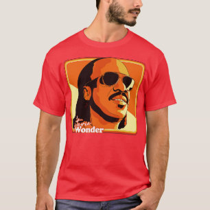 Camiseta Ilustracion de fans del estilo de Stevie Wonder Re