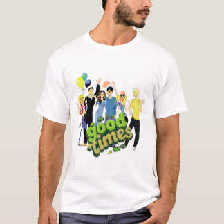Camiseta Ilustración de fiesta de buenos momentos