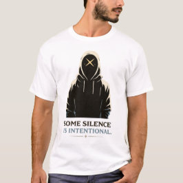 Camiseta Ilustración de figura con capucha