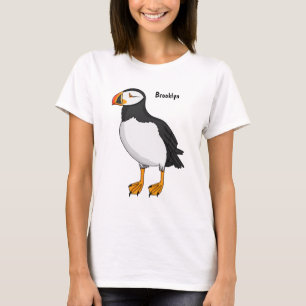 Camiseta Ilustración de frailecillo atlántico 