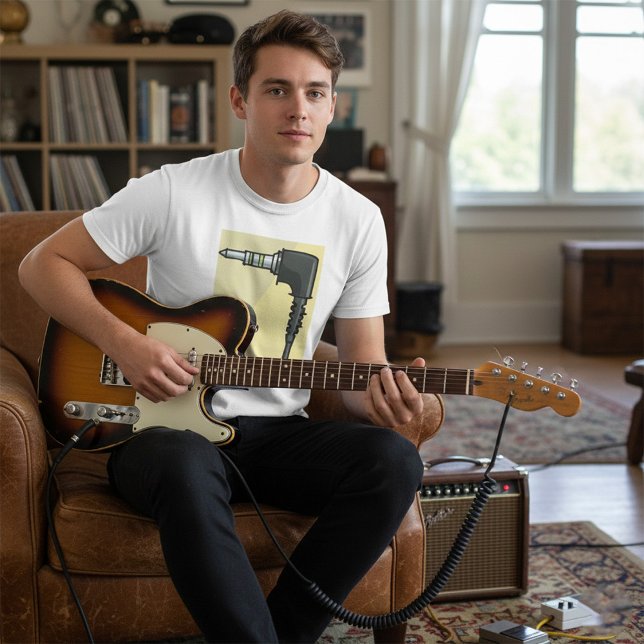 Camiseta ILUSTRACION de gadget tecnológico del conector de  (Subido por el creador)