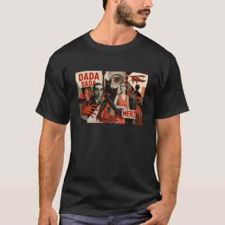 Camiseta Ilustración de gato inspirada en el arte Dada - Di