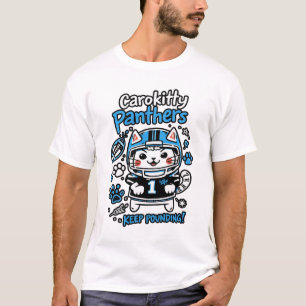 Camiseta Ilustración de gato mariscal de campo – Gato de fú