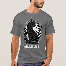 Ilustracion de gato negro | Salem