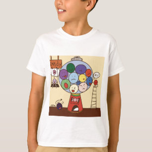 Camiseta “Ilustración de globo aerostático para jóvenes”