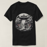 Camiseta Ilustracion de Guerrero de Samurai Monocromo<br><div class="desc">Muestra tu amor por la cultura japonesa con esta camiseta en blanco y negro que presenta un impresionante ilustracion guerrero samurai. El diseño minimalista captura la fuerza y el honor del guerrero, perfecto para los amantes del arte tradicional y la sencillez. Cómoda y elegante, es ideal para el uso diario...</div>