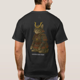Camiseta Ilustracion de Guerrero del Gato Armado