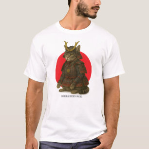 Camiseta Ilustracion de Guerrero del Gato Armado