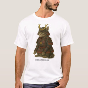 Camiseta Ilustracion de Guerrero del Gato Armado