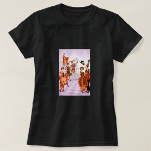 Camiseta Ilustración de Halloween Art Déco – Vintage años 2