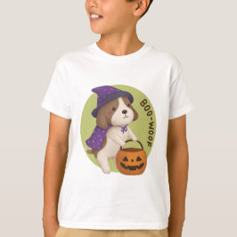 Camiseta Ilustracion de Halloween: Boo-Woof (Beagle)