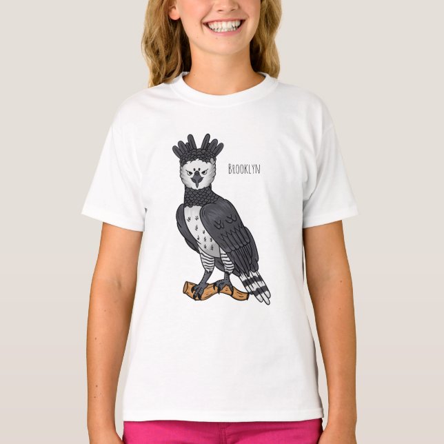 Camiseta Ilustracion de Harpy Eagle personalizado (Anverso)
