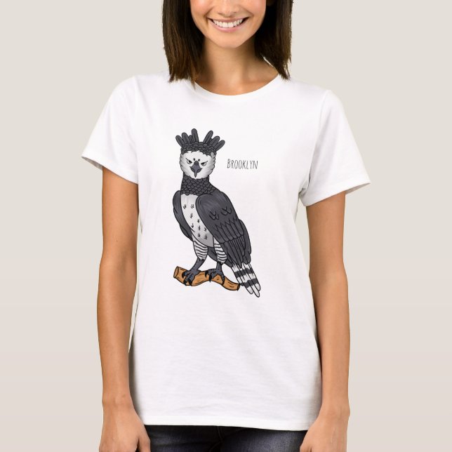 Camiseta Ilustracion de Harpy Eagle personalizado (Anverso)