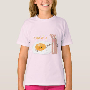 Camiseta Ilustracion de huevo de kawaii y personalizado de 