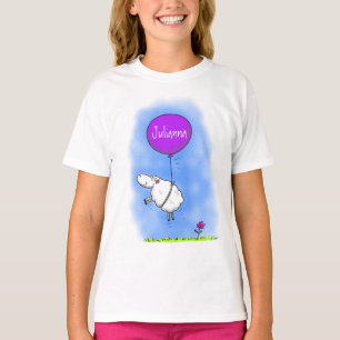 Camiseta Ilustracion de humor de personalizado de globo de 