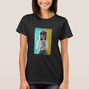 Camiseta Ilustración de idea de foto abstracta genial Diseñ