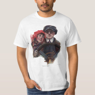 Camiseta Ilustracion de invierno clásico y romántico