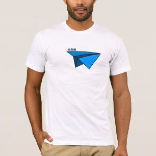 Camiseta Ilustracion de Kanjiz: Avión de papel
