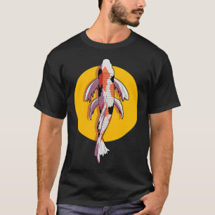 Camiseta Ilustración de koi de dibujos animados