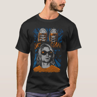 Camiseta Ilustración de Kurt Cobain