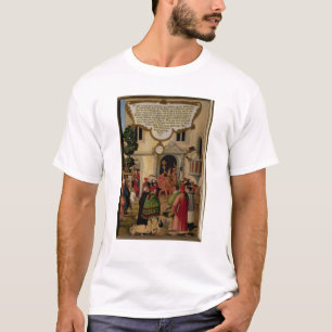 Camiseta Ilustracion de la enseñanza de Cristo