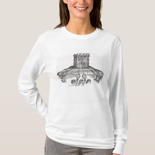Camiseta Ilustracion de la guerra del cerco (Anverso)