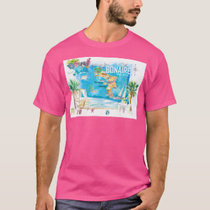 Camiseta Ilustración de la isla caribeña de las Antillas Ho
