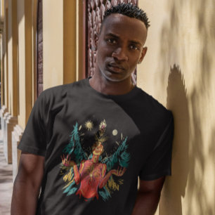 Camiseta Ilustracion de la mujer espiritual