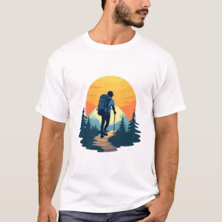 Camiseta Ilustracion de la naturaleza de la aventura