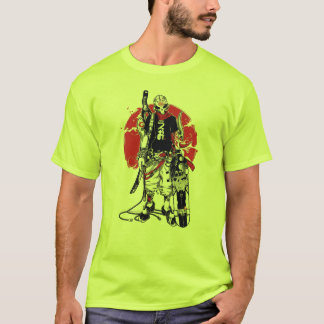 Camiseta Ilustracion de la persona con patineta