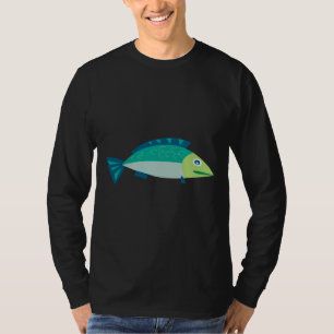 Camiseta Ilustracion de la pesca del atún