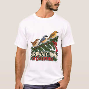 Camiseta Ilustración de la Rama de Observación de Aves en N