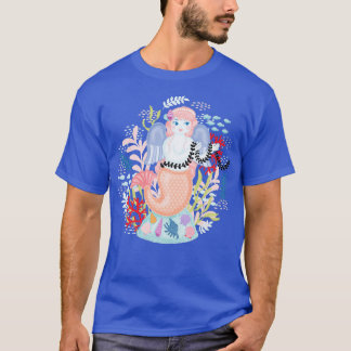 Camiseta Ilustracion de la Sirenita de Amor