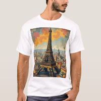 Ilustracion de la Torre Eiffel de Arte Colorido