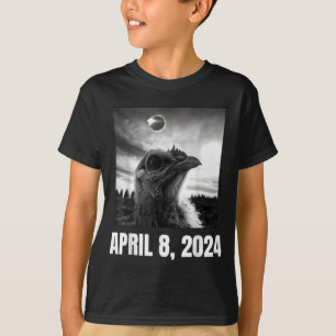 Camiseta Ilustración de la totalidad del eclipse solar del